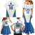 Custom West Knights of Yorkshire Family Matching Mermaid Dress and Hawaiian Shirt Skate Hard Hit Harder White Version - Wonder Print Shop