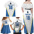 Custom West Knights of Yorkshire Family Matching Off Shoulder Maxi Dress and Hawaiian Shirt Skate Hard Hit Harder White Version - Wonder Print Shop