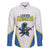 Custom West Knights of Yorkshire Family Matching Off Shoulder Short Dress and Hawaiian Shirt Skate Hard Hit Harder White Version - Wonder Print Shop