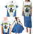 Custom West Knights of Yorkshire Family Matching Puletasi and Hawaiian Shirt Skate Hard Hit Harder White Version - Wonder Print Shop