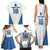 Custom West Knights of Yorkshire Family Matching Tank Maxi Dress and Hawaiian Shirt Skate Hard Hit Harder White Version - Wonder Print Shop
