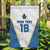 Custom West Knights of Yorkshire Garden Flag Skate Hard Hit Harder White Version - Wonder Print Shop