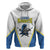 Custom West Knights of Yorkshire Hoodie Skate Hard Hit Harder White Version - Wonder Print Shop