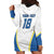 Custom West Knights of Yorkshire Hoodie Dress Skate Hard Hit Harder White Version - Wonder Print Shop