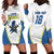Custom West Knights of Yorkshire Hoodie Dress Skate Hard Hit Harder White Version - Wonder Print Shop