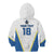 Custom West Knights of Yorkshire Kid Hoodie Skate Hard Hit Harder White Version - Wonder Print Shop
