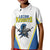 Custom West Knights of Yorkshire Kid Polo Shirt Skate Hard Hit Harder White Version - Wonder Print Shop