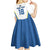 Custom West Knights of Yorkshire Kid Short Sleeve Dress Skate Hard Hit Harder White Version - Wonder Print Shop