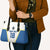 Custom West Knights of Yorkshire Leather Bag Skate Hard Hit Harder White Version - Wonder Print Shop