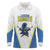 Custom West Knights of Yorkshire Long Sleeve Polo Shirt Skate Hard Hit Harder White Version - Wonder Print Shop