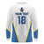 Custom West Knights of Yorkshire Long Sleeve Polo Shirt Skate Hard Hit Harder White Version - Wonder Print Shop