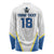 Custom West Knights of Yorkshire Long Sleeve Shirt Skate Hard Hit Harder White Version - Wonder Print Shop