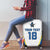 Custom West Knights of Yorkshire Luggage Cover Skate Hard Hit Harder White Version - Wonder Print Shop