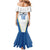 Custom West Knights of Yorkshire Mermaid Dress Skate Hard Hit Harder White Version - Wonder Print Shop