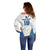 Custom West Knights of Yorkshire Off Shoulder Sweater Skate Hard Hit Harder White Version - Wonder Print Shop