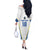 Custom West Knights of Yorkshire Off The Shoulder Long Sleeve Dress Skate Hard Hit Harder White Version - Wonder Print Shop