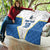 Custom West Knights of Yorkshire Quilt Skate Hard Hit Harder White Version - Wonder Print Shop