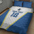 Custom West Knights of Yorkshire Quilt Bed Set Skate Hard Hit Harder White Version - Wonder Print Shop