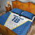 Custom West Knights of Yorkshire Quilt Bed Set Skate Hard Hit Harder White Version - Wonder Print Shop