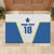Custom West Knights of Yorkshire Rubber Doormat Skate Hard Hit Harder White Version - Wonder Print Shop