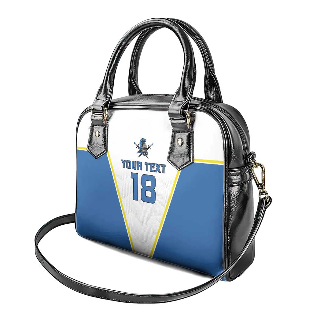 Custom West Knights of Yorkshire Shoulder Handbag Skate Hard Hit Harder White Version - Wonder Print Shop