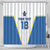 Custom West Knights of Yorkshire Shower Curtain Skate Hard Hit Harder White Version - Wonder Print Shop