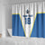 Custom West Knights of Yorkshire Shower Curtain Skate Hard Hit Harder White Version - Wonder Print Shop