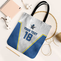 Custom West Knights of Yorkshire Tote Bag Skate Hard Hit Harder White Version - Wonder Print Shop