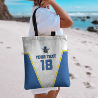 Custom West Knights of Yorkshire Tote Bag Skate Hard Hit Harder White Version - Wonder Print Shop