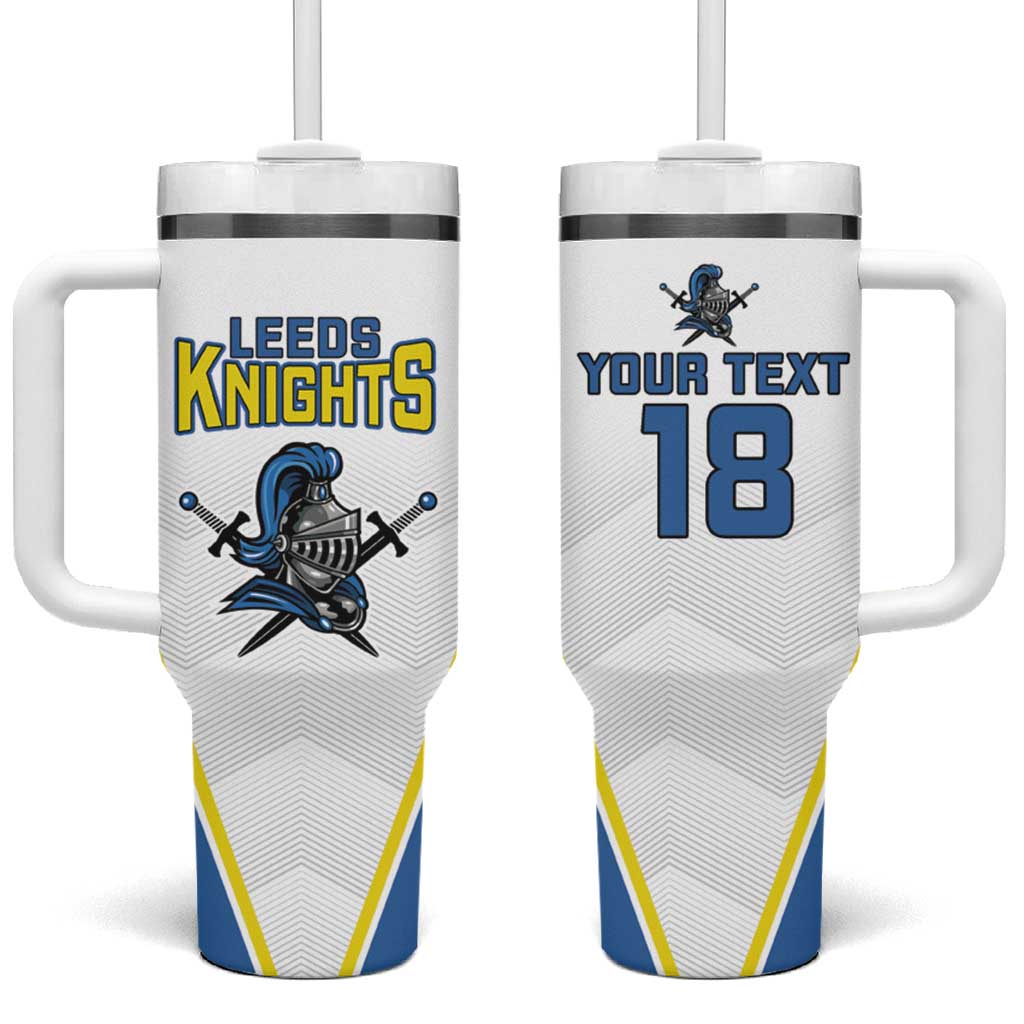 Custom West Knights of Yorkshire Tumbler With Handle Skate Hard Hit Harder White Version - Wonder Print Shop