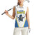 Custom West Knights of Yorkshire Women Sleeveless Polo Shirt Skate Hard Hit Harder White Version - Wonder Print Shop