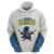 Custom West Knights of Yorkshire Zip Hoodie Skate Hard Hit Harder White Version - Wonder Print Shop