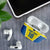 Custom West Knights of Yorkshire AirPods Case Skate Hard Hit Harder Yellow Version - Wonder Print Shop