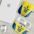 Custom West Knights of Yorkshire AirPods Case Skate Hard Hit Harder Yellow Version - Wonder Print Shop