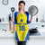 Custom West Knights of Yorkshire Apron Skate Hard Hit Harder Yellow Version - Wonder Print Shop
