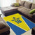 Custom West Knights of Yorkshire Area Rug Skate Hard Hit Harder Yellow Version - Wonder Print Shop