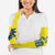 Custom West Knights of Yorkshire Arm Sleeves Skate Hard Hit Harder Yellow Version - Wonder Print Shop