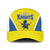 West Knights of Yorkshire Baseball Net Cap Skate Hard Hit Harder Yellow Version - Wonder Print Shop