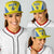 West Knights of Yorkshire Baseball Net Cap Skate Hard Hit Harder Yellow Version - Wonder Print Shop
