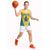 Custom West Knights of Yorkshire Basketball Jersey Skate Hard Hit Harder Yellow Version - Wonder Print Shop