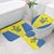 Custom West Knights of Yorkshire Bathroom Set Skate Hard Hit Harder Yellow Version - Wonder Print Shop