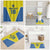 Custom West Knights of Yorkshire Bathroom Set Skate Hard Hit Harder Yellow Version - Wonder Print Shop