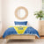 Custom West Knights of Yorkshire Bedding Set Skate Hard Hit Harder Yellow Version - Wonder Print Shop