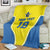 Custom West Knights of Yorkshire Blanket Skate Hard Hit Harder Yellow Version - Wonder Print Shop