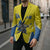Custom West Knights of Yorkshire Blazer Skate Hard Hit Harder Yellow Version - Wonder Print Shop
