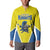 Custom West Knights of Yorkshire Button Sweatshirt Skate Hard Hit Harder Yellow Version - Wonder Print Shop