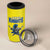 Custom West Knights of Yorkshire 4 in 1 Can Cooler Tumbler Skate Hard Hit Harder Yellow Version - Wonder Print Shop
