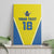 Custom West Knights of Yorkshire Canvas Wall Art Skate Hard Hit Harder Yellow Version - Wonder Print Shop