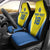 Custom West Knights of Yorkshire Car Seat Cover Skate Hard Hit Harder Yellow Version - Wonder Print Shop
