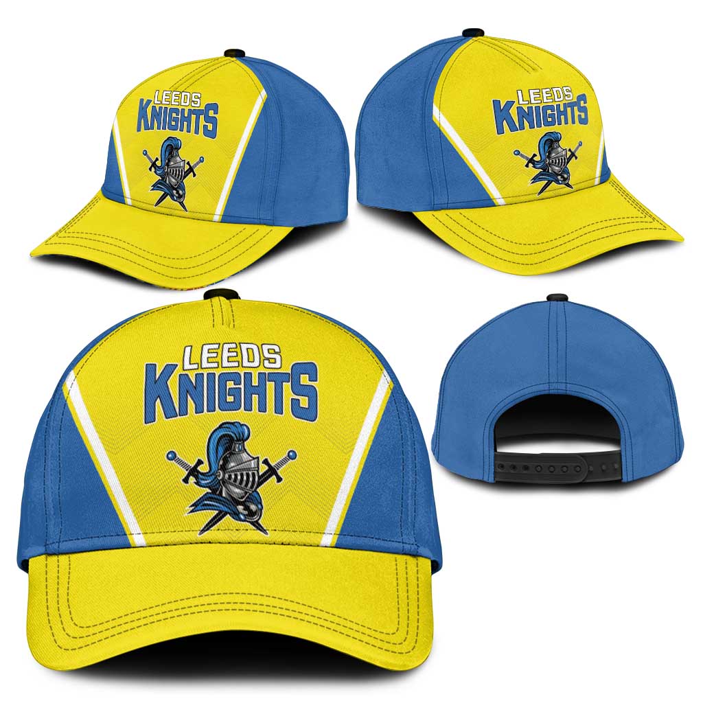 West Knights of Yorkshire Classic Cap Skate Hard Hit Harder Yellow Version - Wonder Print Shop